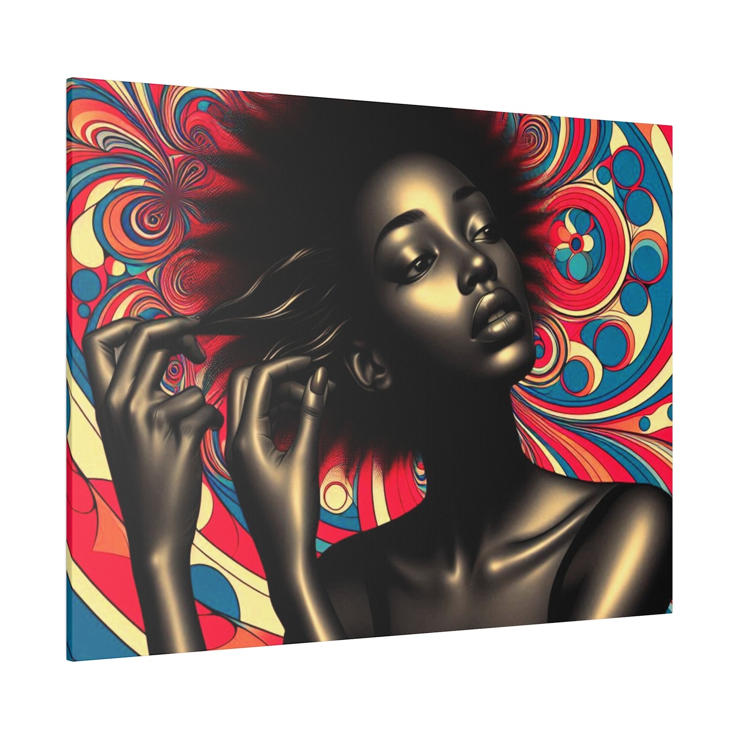 Home Decoration | Matte Canvas | Wall Art| Canvas Wall Art |Ebony