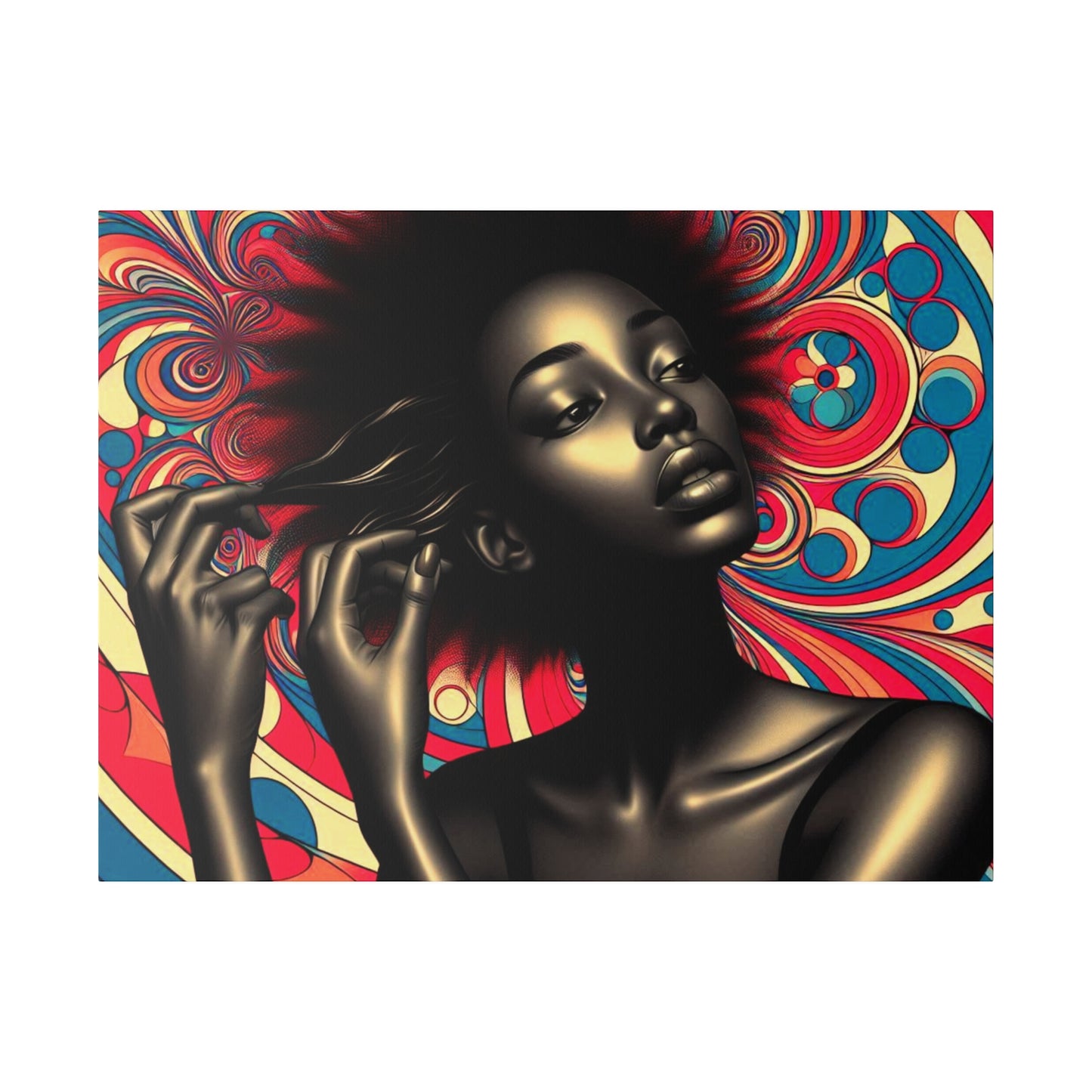 Home Decoration | Matte Canvas | Wall Art| Canvas Wall Art |Ebony