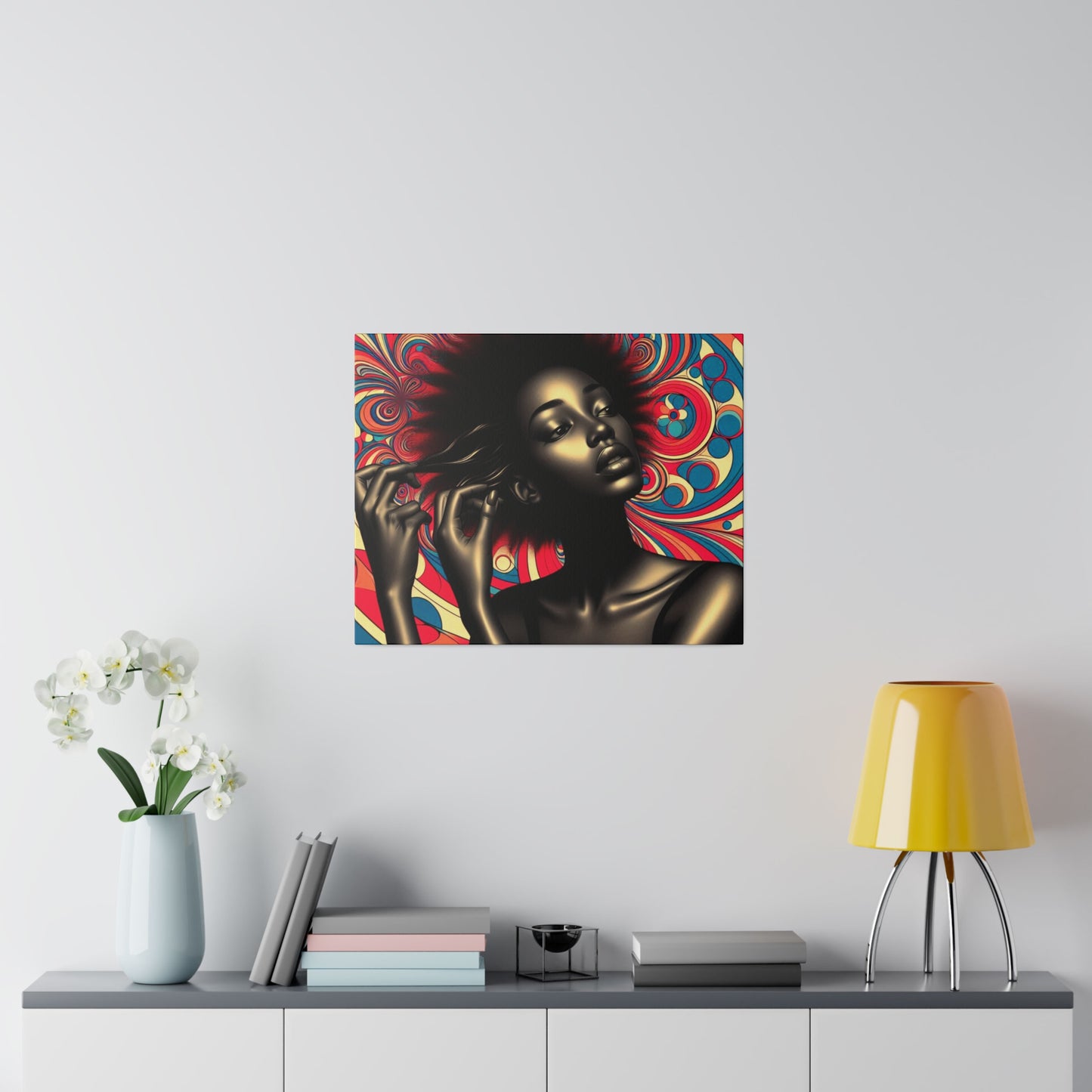 Home Decoration | Matte Canvas | Wall Art| Canvas Wall Art |Ebony