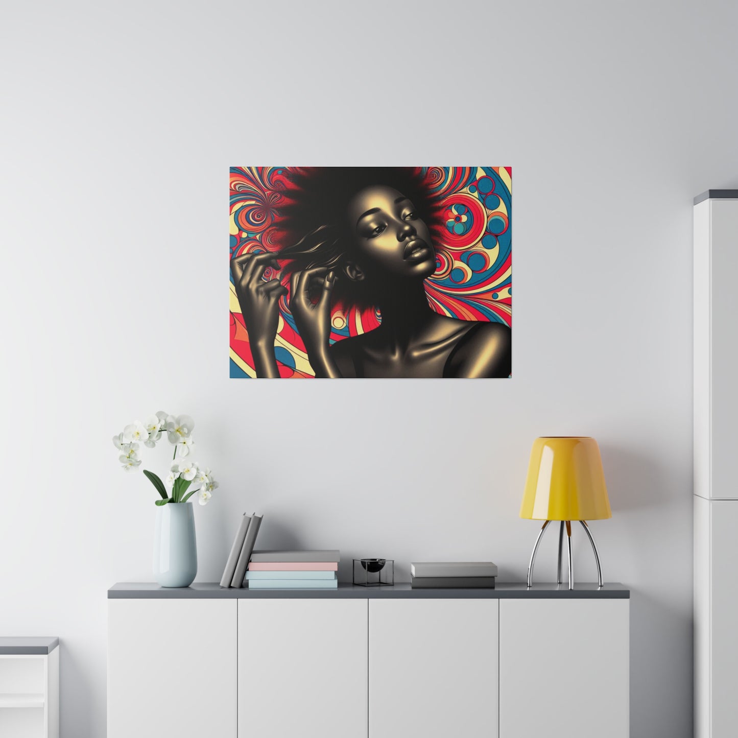 Home Decoration | Matte Canvas | Wall Art| Canvas Wall Art |Ebony